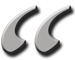 Quotation mark - a quote follows