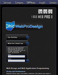 responsive web design sample